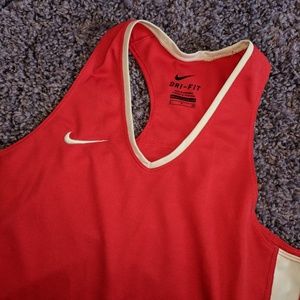 Nike Red Workout Top